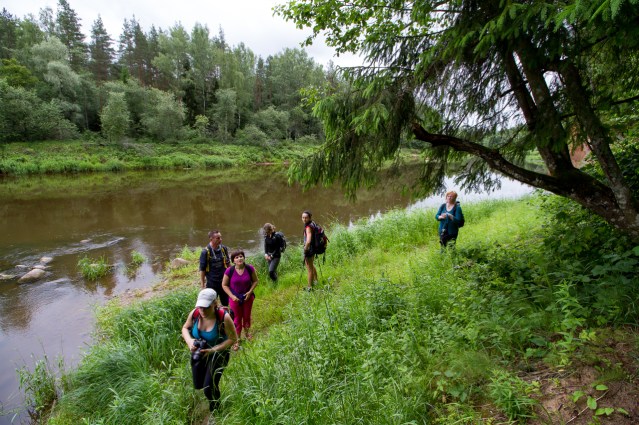 Lielā apņēmībā dodamies uz nākamo apskates objektu.