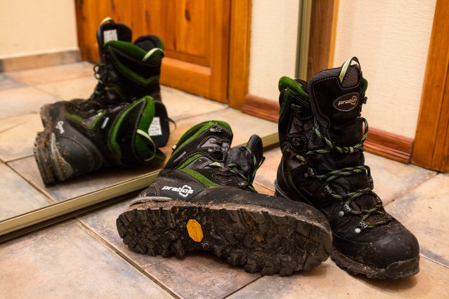 PRABOS PALPANA GTX apavu&nbsp;testēšana